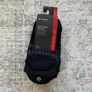 Lululemon Power Stride Tab Sock 5 Pack